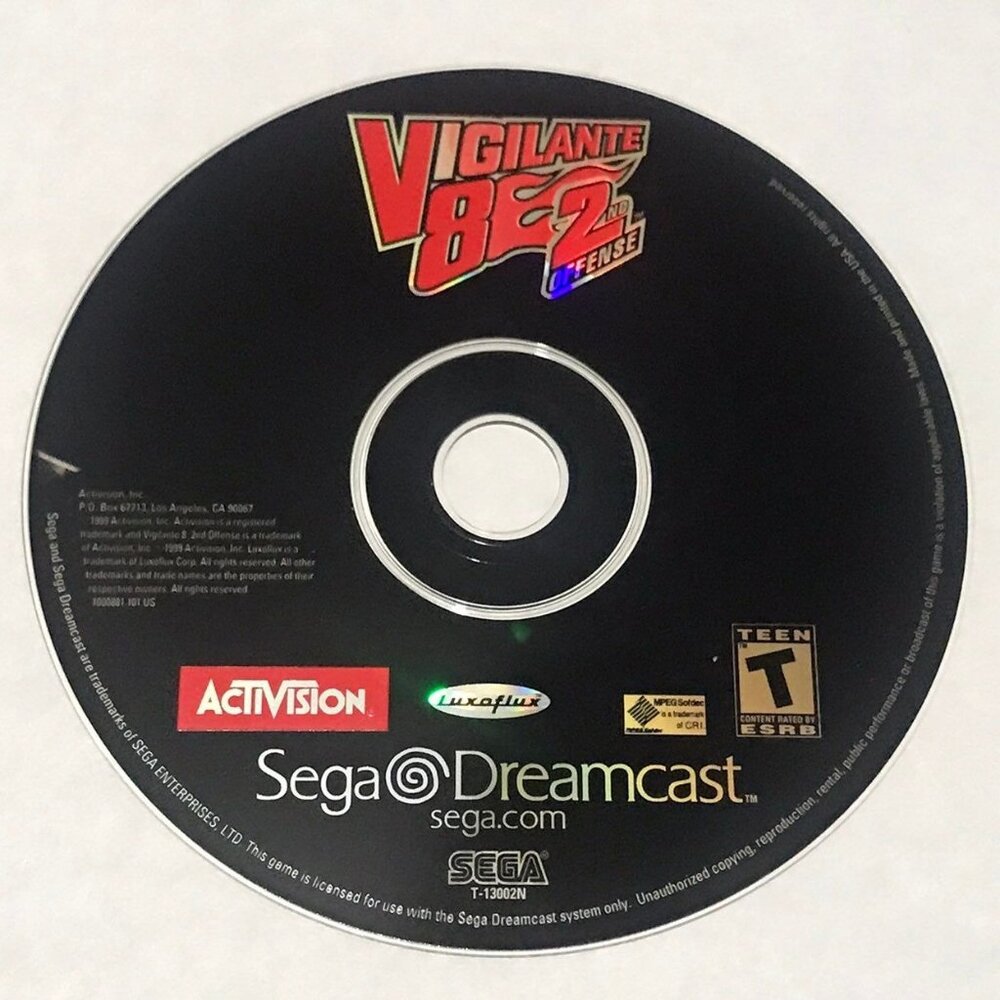 Sega Dreamcast Vigilante 8: 2nd Offense